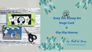 Easy Fun Cards With the Zany Zoo Stamp Set.