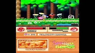 Kirby Super Star Ultra (DS) Spring Breeze - Stage 1 Green Greens