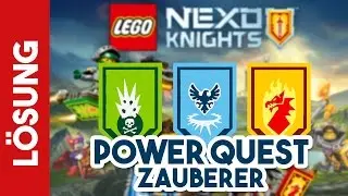 Alle Nexo Power Schilder - LEGO Nexo Knight - Quest 1 - Zauberer L&ouml;sung #001