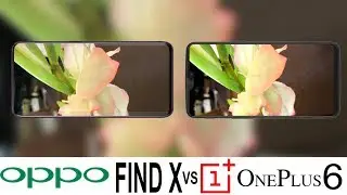 Oppo Find X Vs Oneplus 6 Camera Test