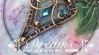 Wire Weaving pendant ideas Michelle Louise Inspirations