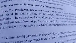 Difference between local government before and after the constitutional amendment in 1992.note PR ac
