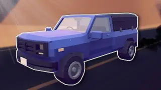 Driving Through an Apocalyptic Wasteland! - Under the Sand Gameplay