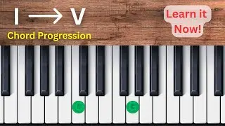 Learn the I–V Chord Progression in C Major – Easy Piano Tutorial for Beginners