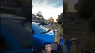Bro runs a 🛑 , instantly pays 🫠  #ytshorts #yt #motorcycle #driving #youtubeshorts #accident #funny
