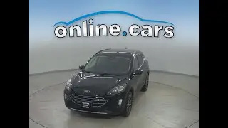 A60516AA Used 2021 Ford Escape Hybrid Black SUV Test Drive, Review, For Sale