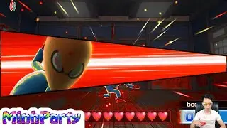 Wii Party U Minigames Dojo Domination Spider-Man Gameplay @MINH PARTY U