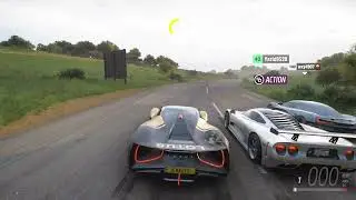 LOTUS EVIJA VS DODGE SRT HELLCAT VS CORVETTE!!😱IN #forzahorizon5