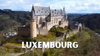 Luxembourg - Clervaux & Vianden - 4K Drone Scenic Film