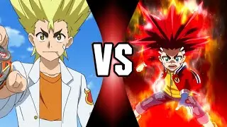 Aiger (Turbo) vs Rangiro (Turbo) Beyblade Burst Battle Zero