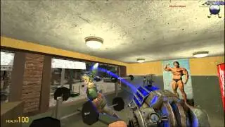 Roliga stunder i Gmod: Batman rymmer, Snakes magiska show och laser Mario sp&ouml;ket