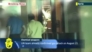 Syrian Chemical Weapons Probe: UN inspectors investigate alleged gas attack in Damascus