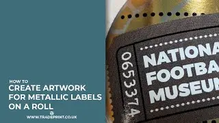 How To Create Artwork for Metallic Labels on a Roll