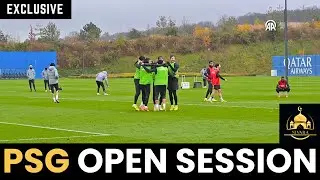PSG opens rare training at Campus Paris with Luis Enrique