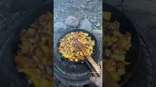 Twilight in the Woods &mdash; Chanterelles, Potatoes & Magic Over the Flame
