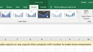 How to Make Column or Bar Chart  on your reports
