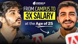 How This IIT Roorkee Graduate Tripled His Salary !@KritagyaNayyar l Stepping Up with Santoshh EP01