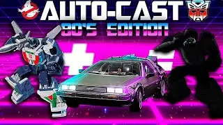 TRANSFORMERS si fueran AUTOS FAMOSOS (Edición 80s) | AUTO-CAST #8