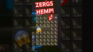 I SNUCK IN A ZERGS HEMPBASE 👀 (IT WAS LOADED) RUST #rust