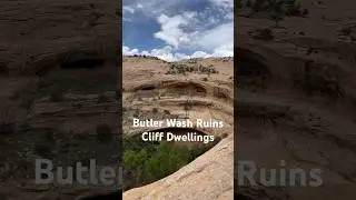 Bears Ears National Monument - Cliff Dwellings at Butler Wash Ruins  #travel #hiking