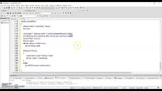 Linked List : Insert Before or After an element using C.