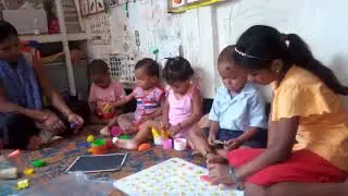 Anganwadi Kendra at pri  xixa r babe prastuti meeting