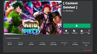 THE REASON WHY KING PIECE WAS DELETED!? THE TRUTH! [KING PIECE]
