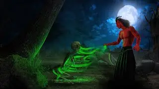 Devil Concept Art Photo Editing in Photoshop || Devil Photo Editing || (Speed Art) SJ Production