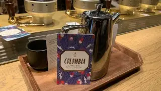 Starbucks Reserve Roastery Chicago Siphon Coffee Experience!! @starbucks