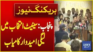 Punjab: PML-N Candidate Secures Senate Seat | Breaking News | Dawn News