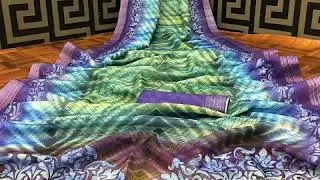 pure 100 count linen saree