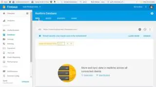 Reading and Writing to the Firebase Database Part I