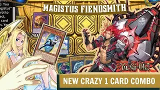 Magistus Fiendsmith One Card Combo in 2 Minutes! | Yu-Gi-Oh! Simple and Powerful Setup!