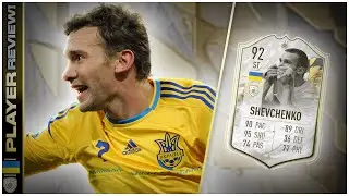 THE UKRAINIAN CONCORDE!!! - PRIME ICON MOMENTS 92 RATED SHEVCHENKO PLAYER REVIEW - FIFA 22