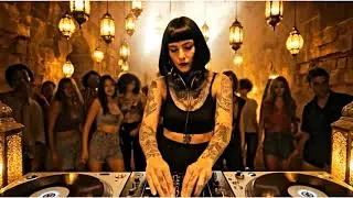 In my head. house techno party