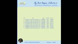 asam CD155 (2025) - My Best Adagios, Collection 2