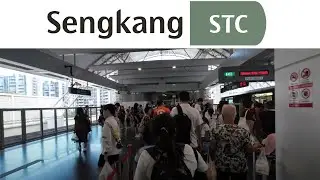 STC Sengkang LRT Station: Exit A to Platforms | Singapore Walking Tour