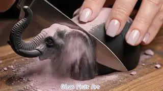 Soft Chalk Cutting ASMR | Deep Relaxation #asmr #satisfying #chalkasmr #shorts 