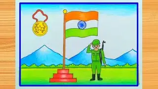 Veer gatha project drawing /gallantry award winner mitali madhumita drawing /veer gatha drawing easy
