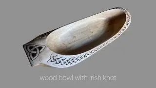 Woodbowl celticknots keltischen Knoten wie schnitze ich eine Holzschale perfekte schnitzkunst Holz