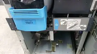 KONICA 1200 Toner Bottle Motor Rotation Control