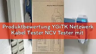 Produktbewertung YGiTK Netzwerk Kabel Tester NCV Tester mit LCD, Multifunktions Kabel Tester, Kabel