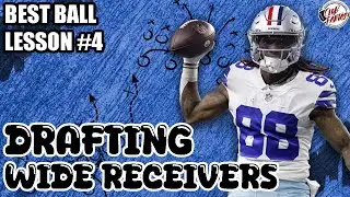 How to Draft Wide Receivers in Best Ball | Intro to Best Ball 2024
