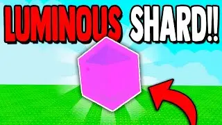 Как получить светящийся осколок!! | Вырасти сад ROBLOX