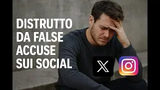 Distrutto da una FALSA accusa sui social: minacce, insulti e il tentativo di rovinarlo
