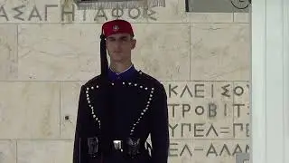 Evzones Greek Presidential Guard  &Tau;omb of Unknown Soldier  Monument in Athens  27 - 12  - 2025