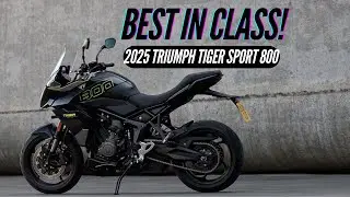 2025 Triumph Tiger Sport 800: The Ultimate Middleweight Sport Tourer Review!