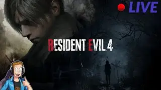 Resident Evil 4 (Remake) - Live Stream #3 (Game Audio Issue Until 1:30:00)