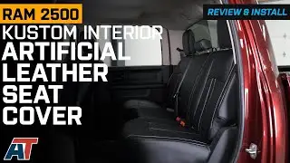 Установка кожаных чехлов на сиденья Dodge Ram Classic Model 2009+! @AmericanTrucksRam