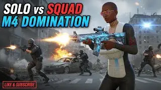 Wow !my best loot m4 domination gameplay solo vs squad 